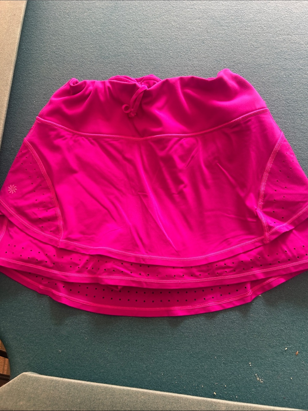 Athleta Hot Pink Skater Skirt with Built-In Shorts